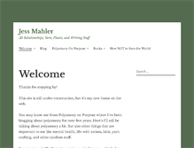 Tablet Screenshot of jessmahler.com